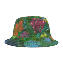 Load image into Gallery viewer, Vibrant Floral Bucket Hat | Summer Accessory, Beachwear, Festival Fashion, Outdoor Adventure, Gift for Her