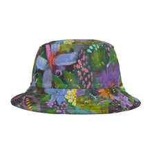 Load image into Gallery viewer, Vibrant Floral Bucket Hat - Perfect for Summer Adventures, Beachwear, Summer Accessory