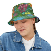 Load image into Gallery viewer, Vibrant Floral Bucket Hat | Summer Accessory, Beachwear, Festival Fashion, Outdoor Adventure, Gift for Her