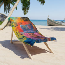 Load image into Gallery viewer, Beach Towel - Hey Girl Be You!