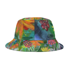Load image into Gallery viewer, Vibrant Floral Bucket Hat | Summer Accessory, Beachwear, Festival Fashion, Outdoor Adventure, Gift for Her