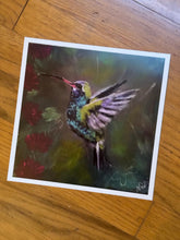 Load image into Gallery viewer, Hummingbird Fine Art Paper Print