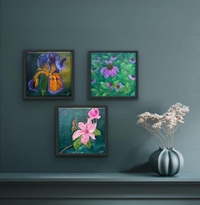 Iris, Wall Decor, Flower Art