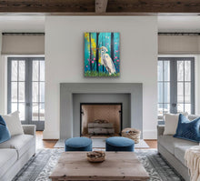 Load image into Gallery viewer, Where Light Finds You, Original Egret Painting on Canvas
