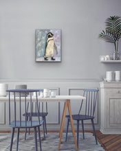 Load image into Gallery viewer, "Looking Up", Penguin Painting
