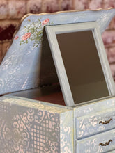 Load image into Gallery viewer, &quot;Original hand-painted jewelry cabinet--elegant storage and functional art furniture for your home&quot;

