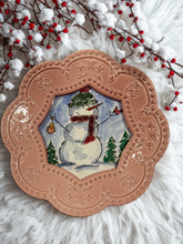 Load image into Gallery viewer, Snowman Watercolor Painting

