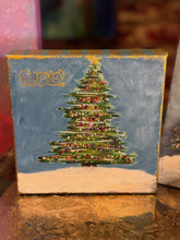 Load image into Gallery viewer, 6&quot; x 6&quot; Christmas Tree Art
