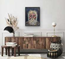 Load image into Gallery viewer, Silent Sentinel  -- Original Portrait on Canvas

