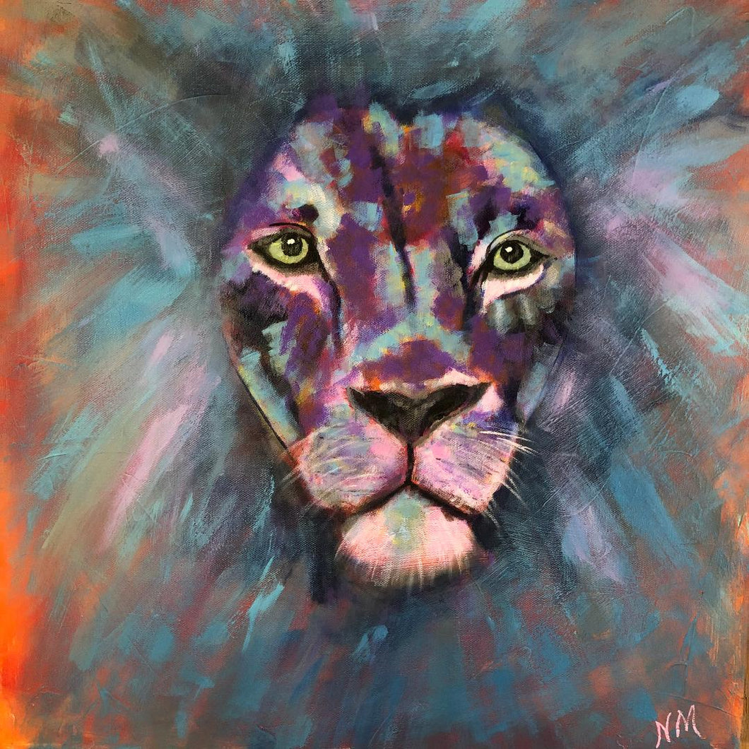 Lion Fine Art Paper Print  of 