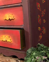 Load image into Gallery viewer, Autumn Glow Painted Vintage Dresser
