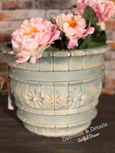 Painted Decorative Planter