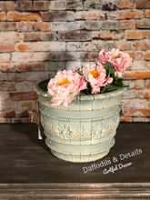 Load image into Gallery viewer, Painted Decorative Planter

